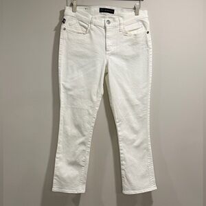 Rock & Republic Women’s White Kendall Boot Cut Jeans Size 10